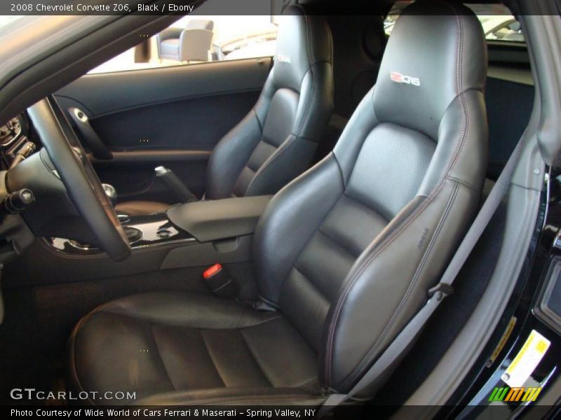 Black / Ebony 2008 Chevrolet Corvette Z06