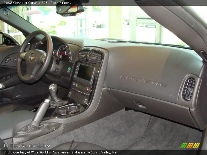 Black / Ebony 2008 Chevrolet Corvette Z06