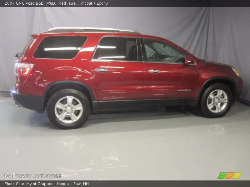 Red Jewel Tintcoat / Ebony 2007 GMC Acadia SLT AWD