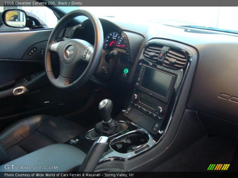 Black / Ebony 2008 Chevrolet Corvette Z06