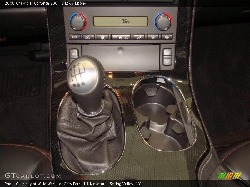 Black / Ebony 2008 Chevrolet Corvette Z06