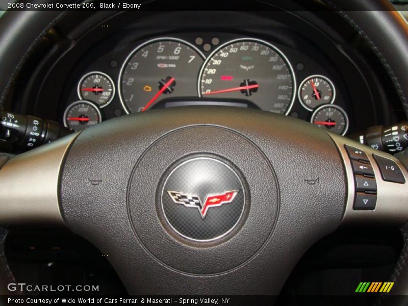 Black / Ebony 2008 Chevrolet Corvette Z06