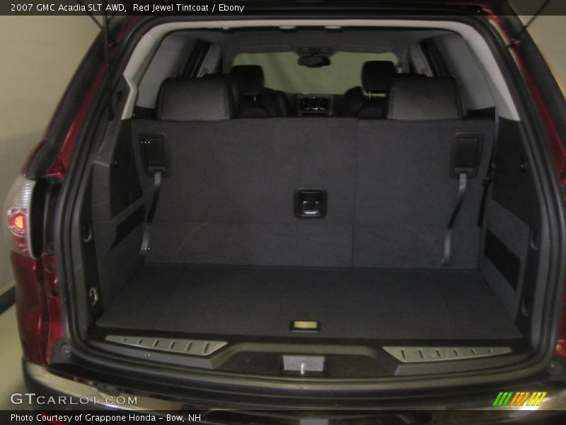 Red Jewel Tintcoat / Ebony 2007 GMC Acadia SLT AWD