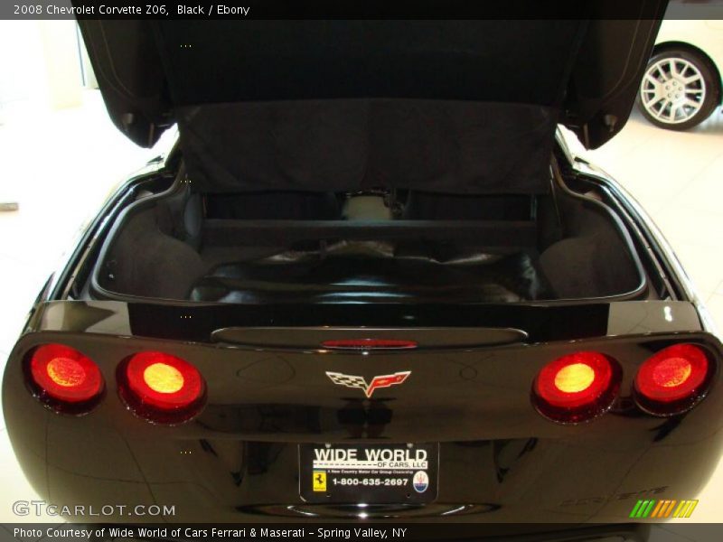 Black / Ebony 2008 Chevrolet Corvette Z06