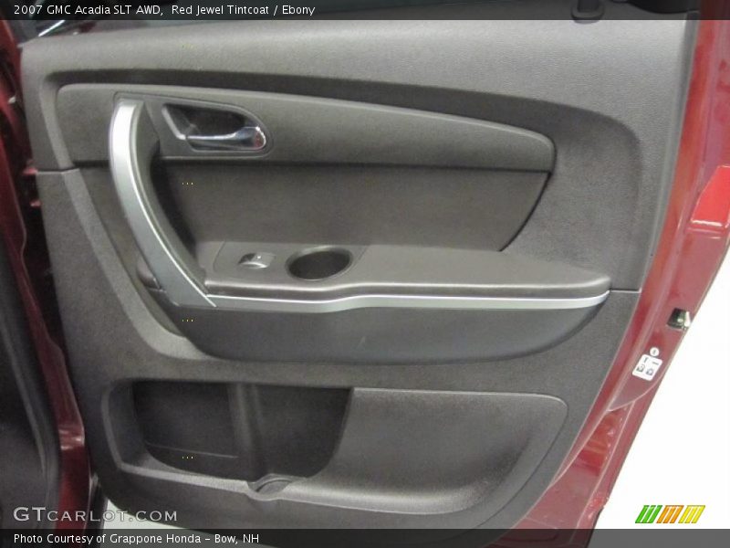 Red Jewel Tintcoat / Ebony 2007 GMC Acadia SLT AWD