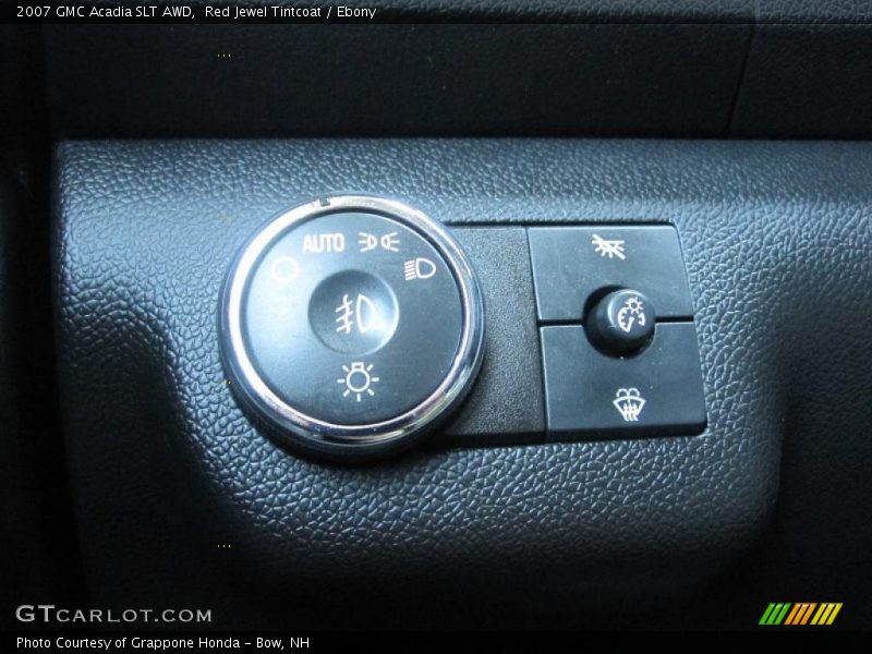 Red Jewel Tintcoat / Ebony 2007 GMC Acadia SLT AWD