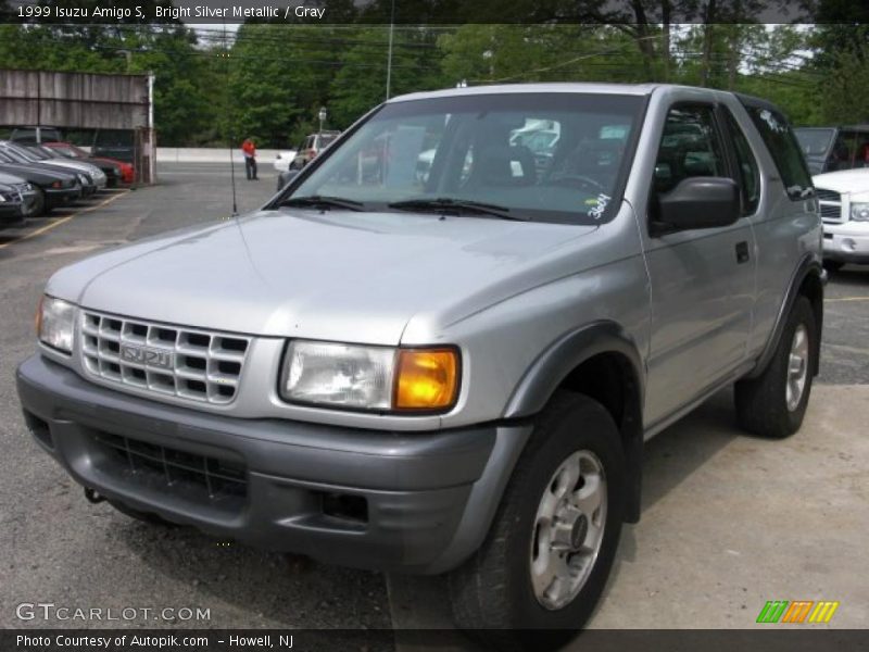 Bright Silver Metallic / Gray 1999 Isuzu Amigo S