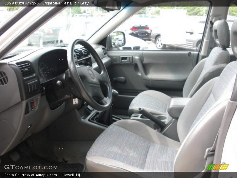 Bright Silver Metallic / Gray 1999 Isuzu Amigo S
