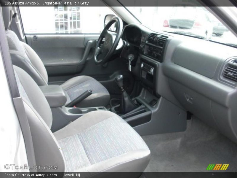 Bright Silver Metallic / Gray 1999 Isuzu Amigo S