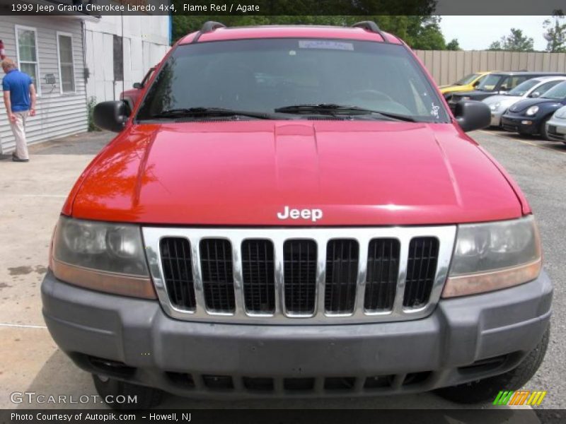Flame Red / Agate 1999 Jeep Grand Cherokee Laredo 4x4