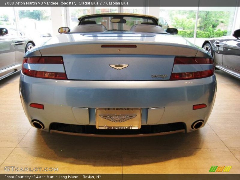 Glacial Blue 2 / Caspian Blue 2008 Aston Martin V8 Vantage Roadster