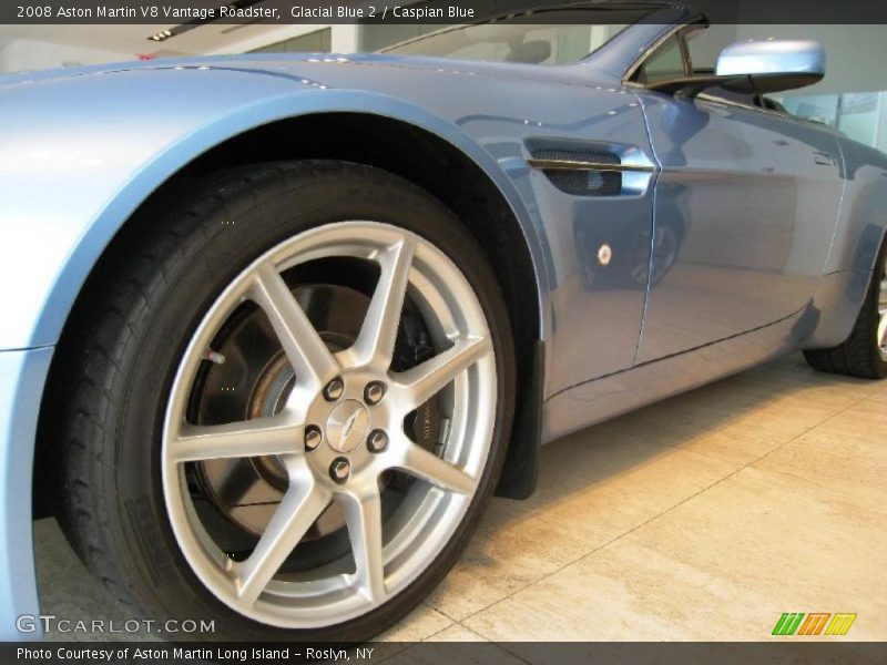 Glacial Blue 2 / Caspian Blue 2008 Aston Martin V8 Vantage Roadster