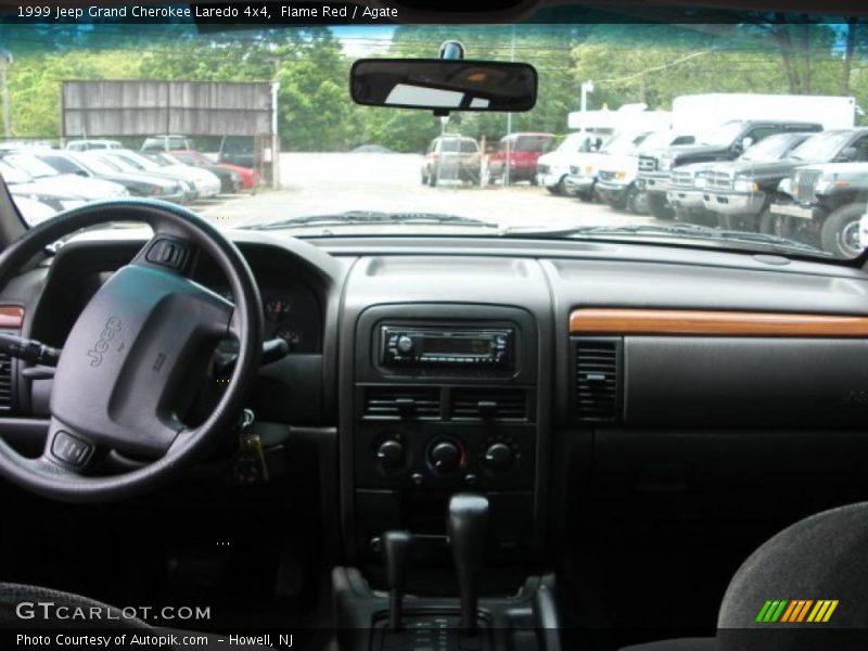 Flame Red / Agate 1999 Jeep Grand Cherokee Laredo 4x4