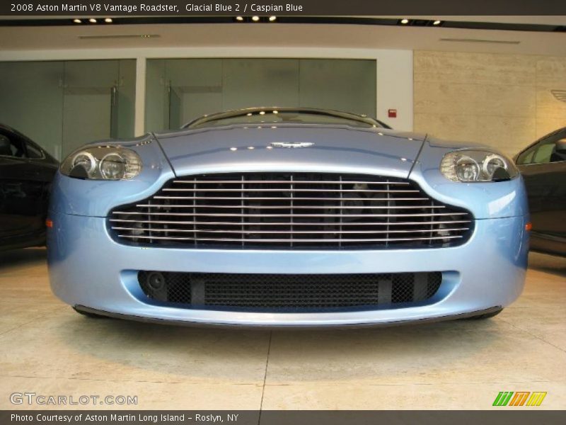 Glacial Blue 2 / Caspian Blue 2008 Aston Martin V8 Vantage Roadster