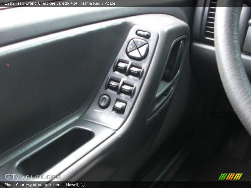 Flame Red / Agate 1999 Jeep Grand Cherokee Laredo 4x4