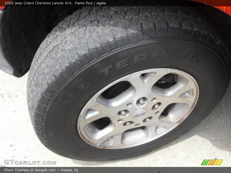Flame Red / Agate 1999 Jeep Grand Cherokee Laredo 4x4