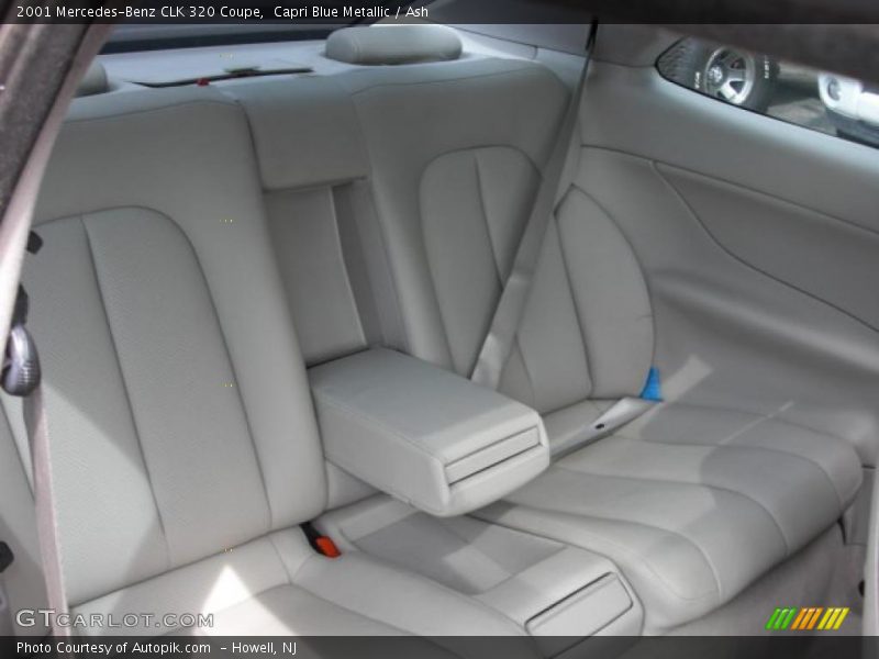 Capri Blue Metallic / Ash 2001 Mercedes-Benz CLK 320 Coupe