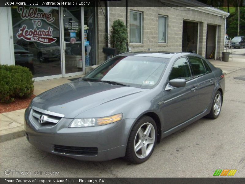 Anthracite Metallic / Ebony 2004 Acura TL 3.2