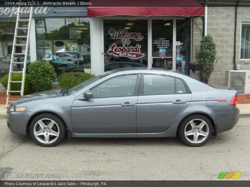 Anthracite Metallic / Ebony 2004 Acura TL 3.2