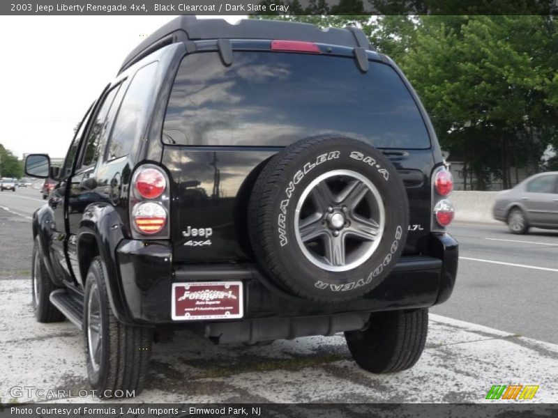 Black Clearcoat / Dark Slate Gray 2003 Jeep Liberty Renegade 4x4