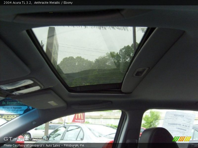 Anthracite Metallic / Ebony 2004 Acura TL 3.2