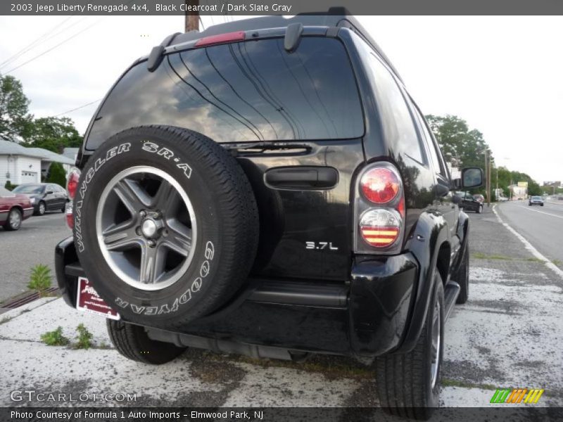 Black Clearcoat / Dark Slate Gray 2003 Jeep Liberty Renegade 4x4