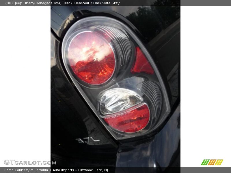 Black Clearcoat / Dark Slate Gray 2003 Jeep Liberty Renegade 4x4
