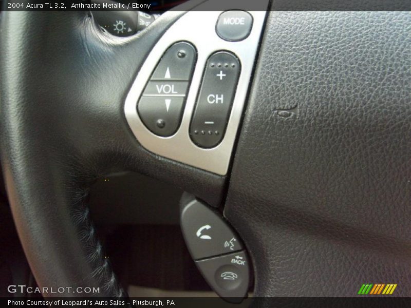 Anthracite Metallic / Ebony 2004 Acura TL 3.2