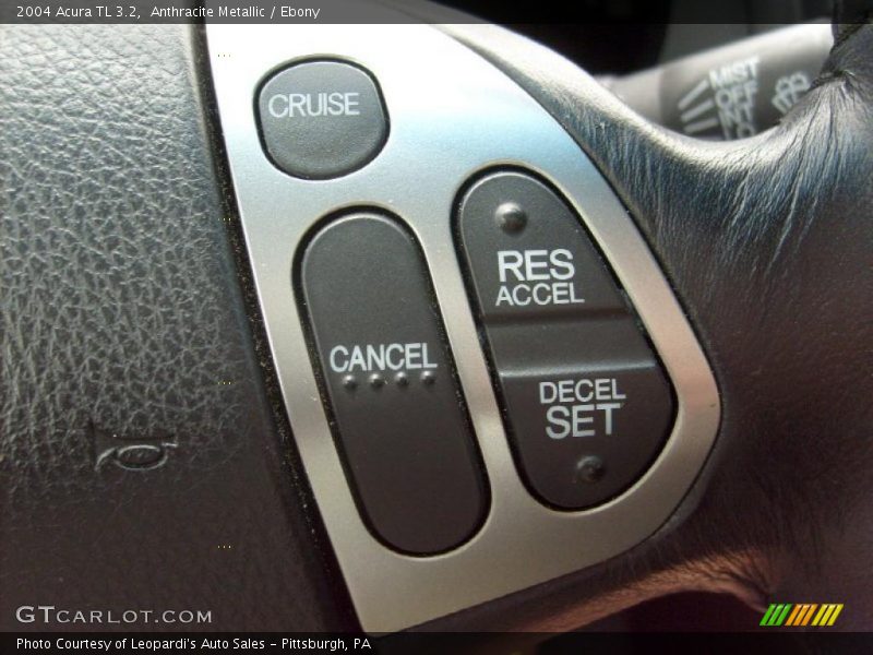 Anthracite Metallic / Ebony 2004 Acura TL 3.2
