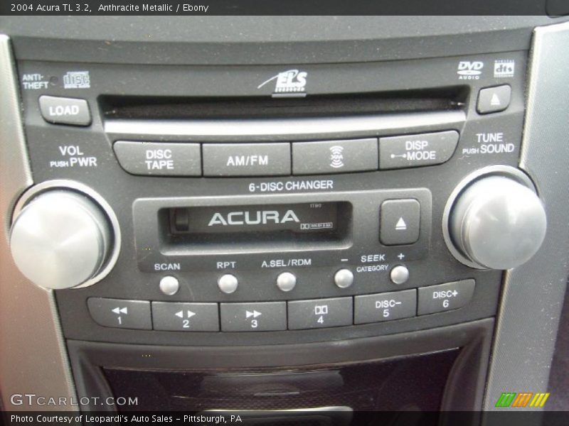 Anthracite Metallic / Ebony 2004 Acura TL 3.2