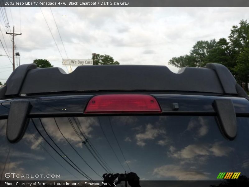 Black Clearcoat / Dark Slate Gray 2003 Jeep Liberty Renegade 4x4