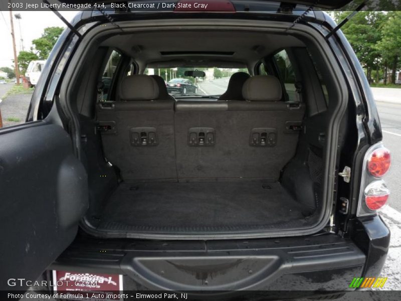 Black Clearcoat / Dark Slate Gray 2003 Jeep Liberty Renegade 4x4