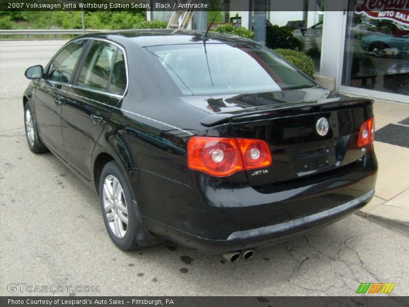 Black / Anthracite 2007 Volkswagen Jetta Wolfsburg Edition Sedan