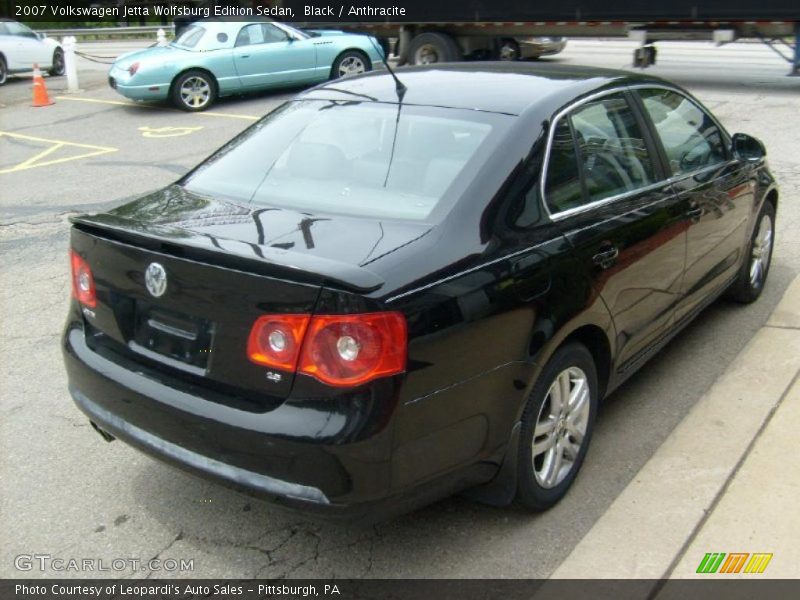 Black / Anthracite 2007 Volkswagen Jetta Wolfsburg Edition Sedan