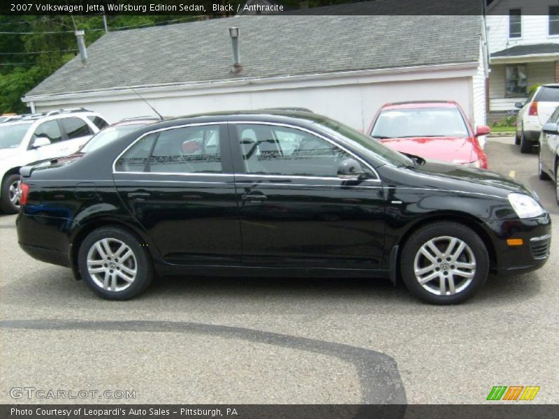 Black / Anthracite 2007 Volkswagen Jetta Wolfsburg Edition Sedan