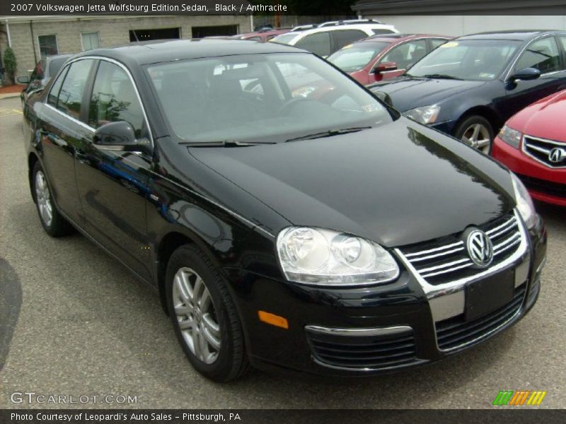 Black / Anthracite 2007 Volkswagen Jetta Wolfsburg Edition Sedan
