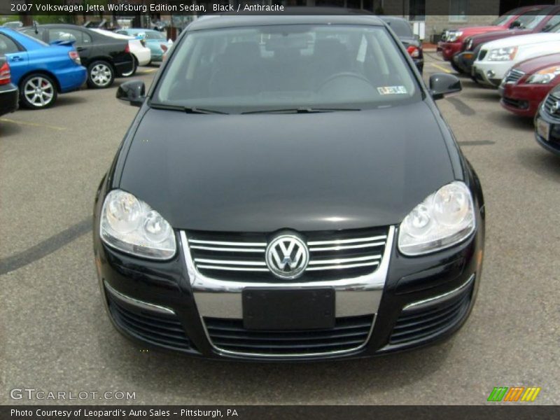 Black / Anthracite 2007 Volkswagen Jetta Wolfsburg Edition Sedan