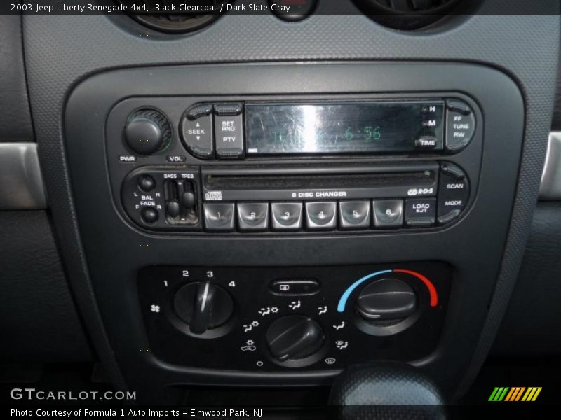 Black Clearcoat / Dark Slate Gray 2003 Jeep Liberty Renegade 4x4