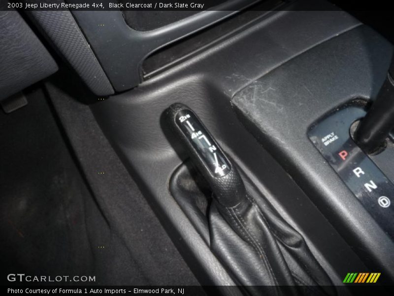 Black Clearcoat / Dark Slate Gray 2003 Jeep Liberty Renegade 4x4