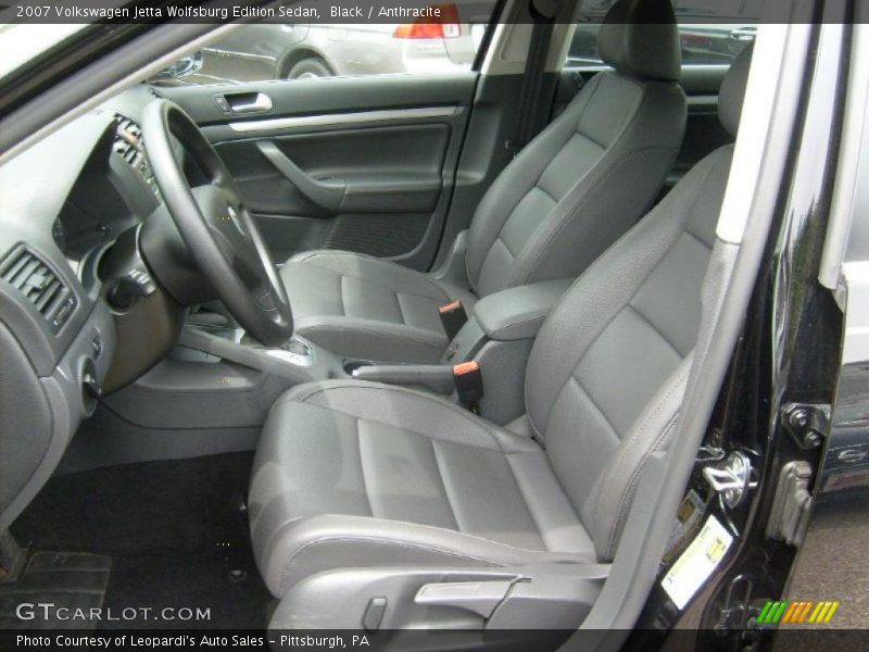 Black / Anthracite 2007 Volkswagen Jetta Wolfsburg Edition Sedan