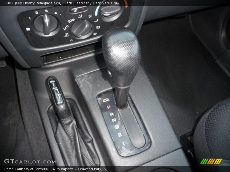 Black Clearcoat / Dark Slate Gray 2003 Jeep Liberty Renegade 4x4