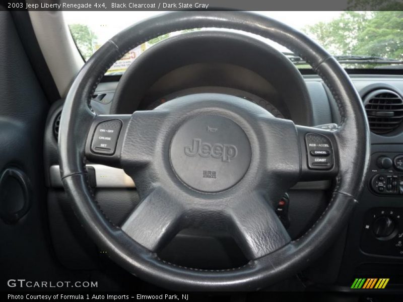 Black Clearcoat / Dark Slate Gray 2003 Jeep Liberty Renegade 4x4