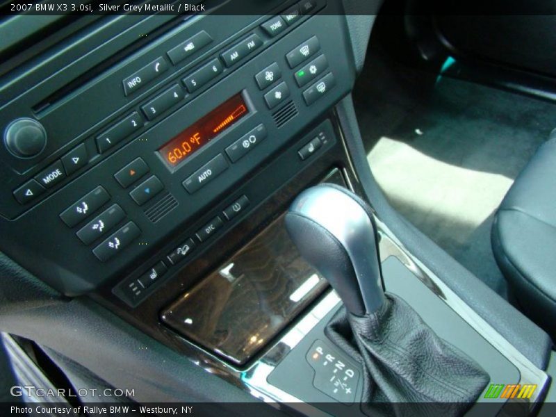 Silver Grey Metallic / Black 2007 BMW X3 3.0si