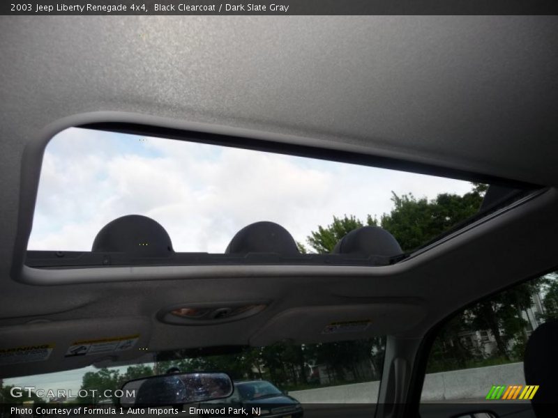 Black Clearcoat / Dark Slate Gray 2003 Jeep Liberty Renegade 4x4