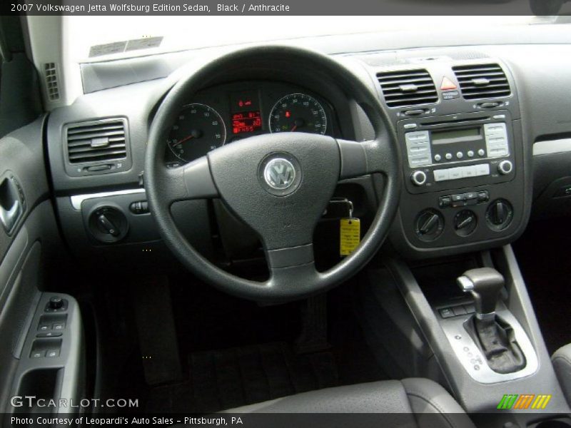 Black / Anthracite 2007 Volkswagen Jetta Wolfsburg Edition Sedan