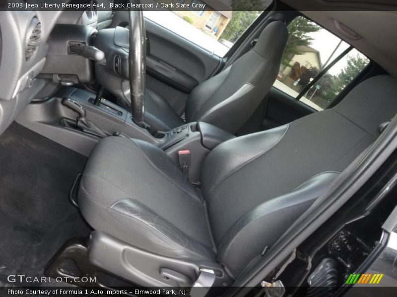 Black Clearcoat / Dark Slate Gray 2003 Jeep Liberty Renegade 4x4