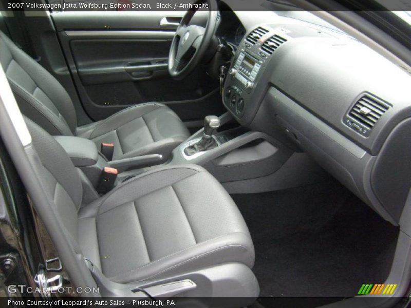 Black / Anthracite 2007 Volkswagen Jetta Wolfsburg Edition Sedan