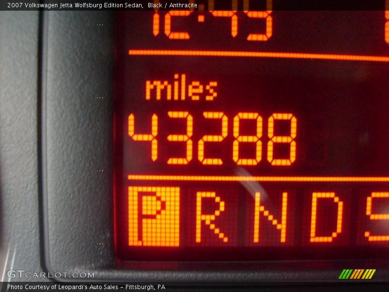 Black / Anthracite 2007 Volkswagen Jetta Wolfsburg Edition Sedan
