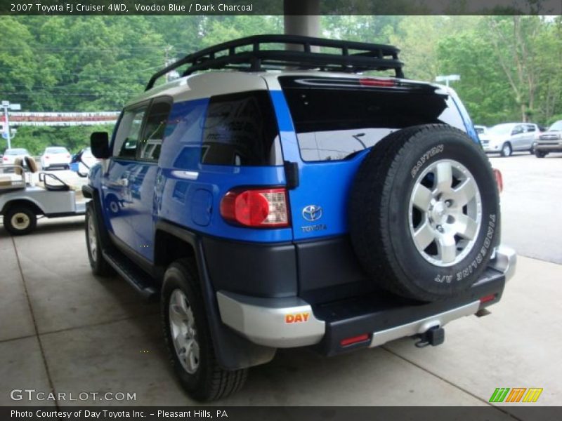 Voodoo Blue / Dark Charcoal 2007 Toyota FJ Cruiser 4WD