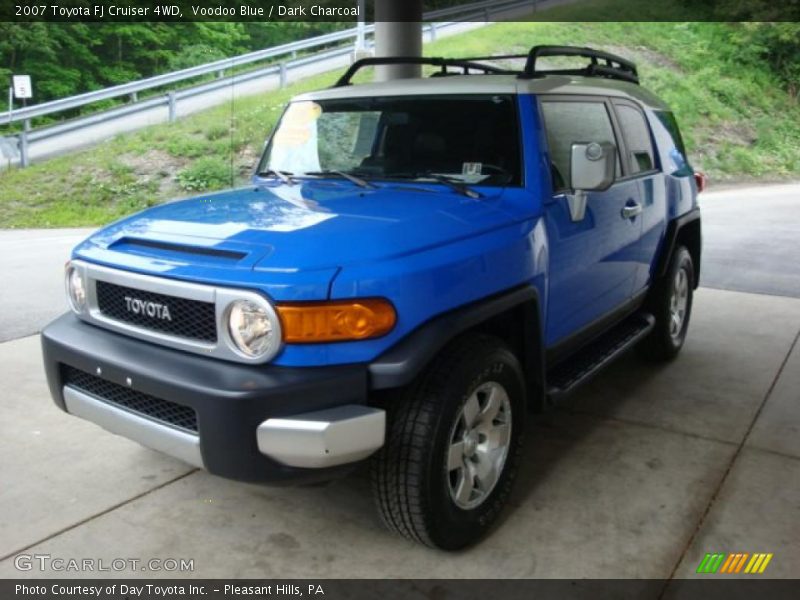 Voodoo Blue / Dark Charcoal 2007 Toyota FJ Cruiser 4WD